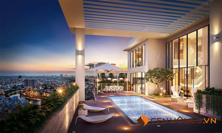 Sky Villa (Ảnh minh họa: CenHomes)
