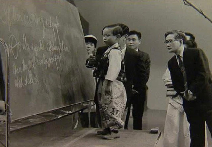 Kim Ung Yong xuất hiện trên Đài truyền hình Fuji ở Nhật Bản. (Ảnh: Geniuses)