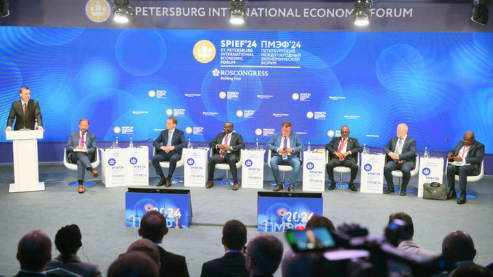 Một sự kiện tại diễn đàn. (Ảnh: RT)