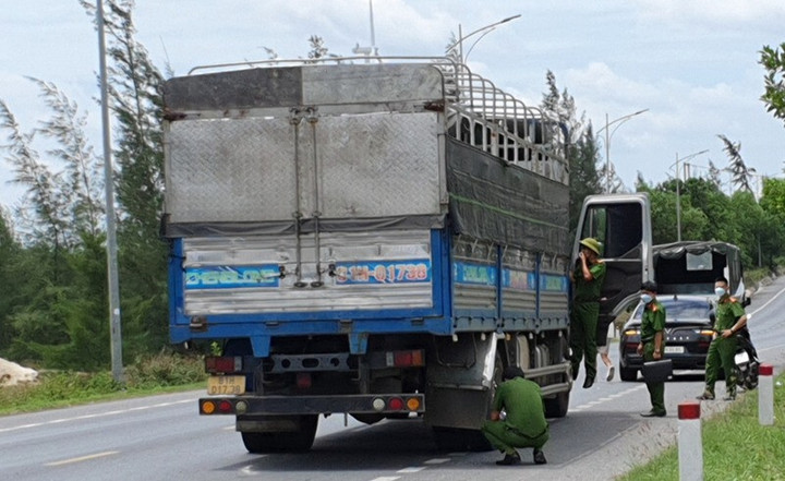 Hiện trường xảy ra sự việc. (Ảnh: CTV)