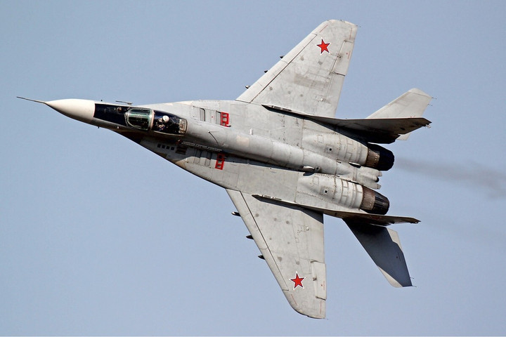 Máy bay chiến đấu MiG-29 của Nga. (Ảnh: Airliners)