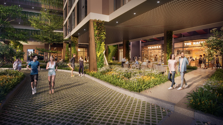 Shophouse Picity Sky Park có tiềm năng khai thác kinh doanh đa lĩnh vực.