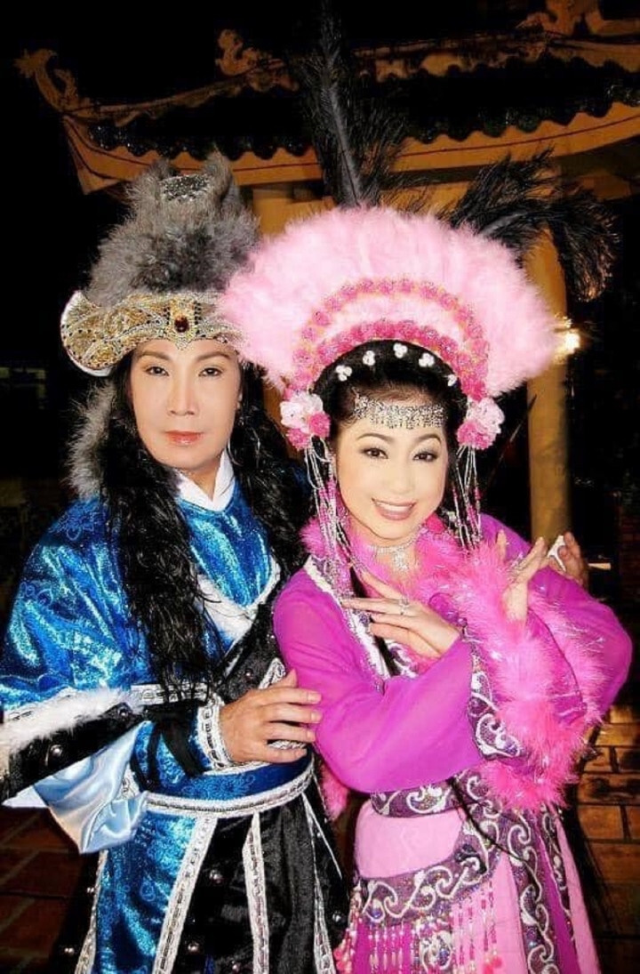 NSƯT Vũ Linh và Thoại Mỹ thời kỳ đỉnh cao.