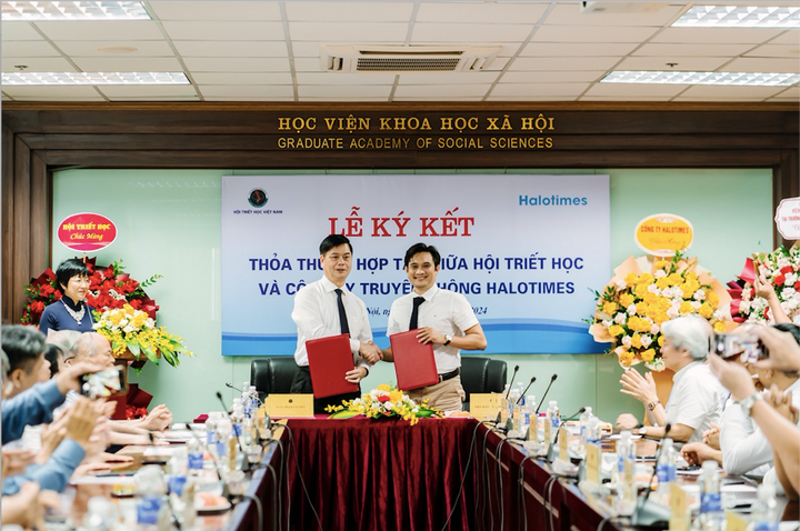 Halotimes ký kết hợp tác phát triển chiến lược với Hội triết học Việt Nam - 1