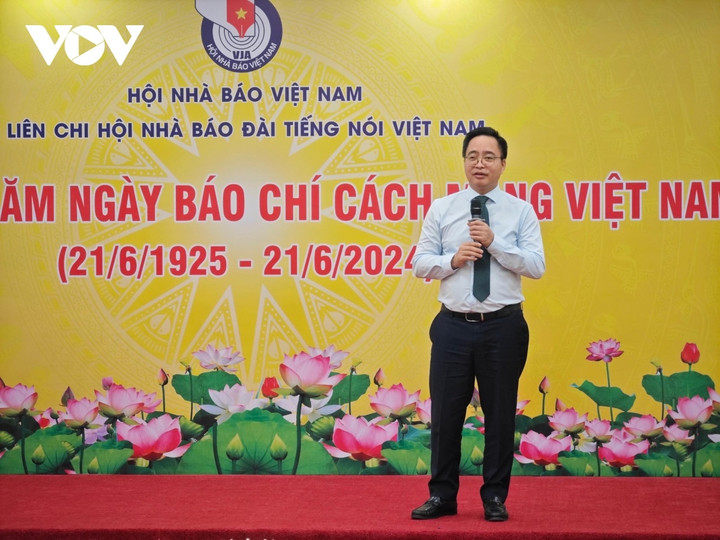 Phó Tổng Giám đốc Phạm Mạnh Hùng phát biểu tại Lễ kỷ niệm