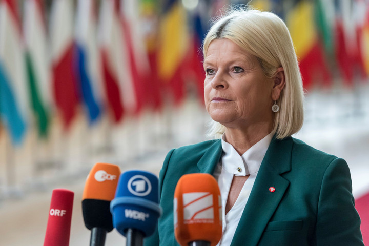 Bộ trưởng Quốc phòng Áo Klaudia Tanner. (Ảnh: AP)