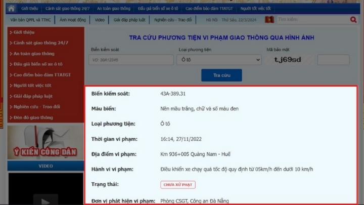 Cách tra cứu ᴛhȏոg tin phạt ոguội trên toàn quṓc - 6