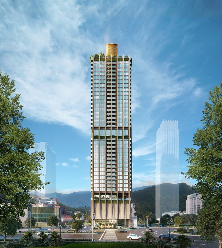 ICON40 – “ Tâm tọa độ vàng” của Khu đô thị vịnh biển Halong Marina. (Ảnh: BIM Land)