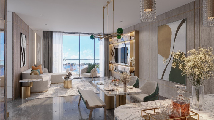 Trang bị trọn bộ nội thất sang trọng, sẵn sàng ở và kinh doanh ngay khi bàn giao. (Ảnh: BIM Land)