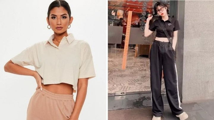 Những chiếc áo polo dáng croptop có thể kết hợp cùng quần thể thao. Set đồ này giúp các cô gái khoe được chiếc eo thon đồng thời tạo hiệu ứng kéo dài đôi chân. Bạn gái có thể diện áo polo dáng croptop khi tập thể thao, đi dạo phố, đi hẹn hò...