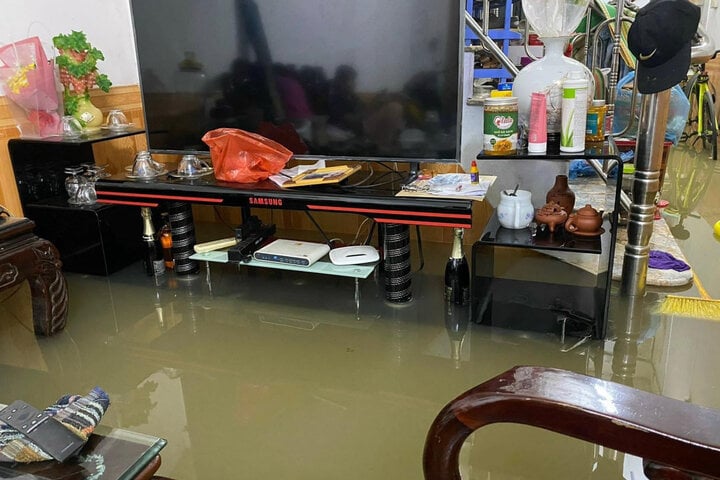 Mưa lũ gây thiệt hại lớn tài sản của người dân TP Hà Giang.