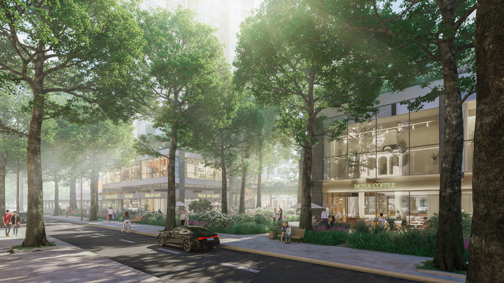 Shopping giữa rừng.