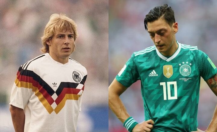 2 ngôi sao người Đức, Mesut Oezil và Juergen Klinsmann đều có 4 lần kiến tạo tại EURO. Trong khi Juergen Klinsmann vô địch EURO 1996 với đội tuyển Đức thì Oezil chưa có lần nào đăng quang ở giải đấu này.