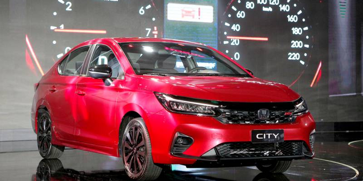 Honda City RS 2023 là phiên bản cao cấp và thể thao của dòng xe Honda City. (Ảnh: Honda Ôtô Hưng Yên Phố Hiến)