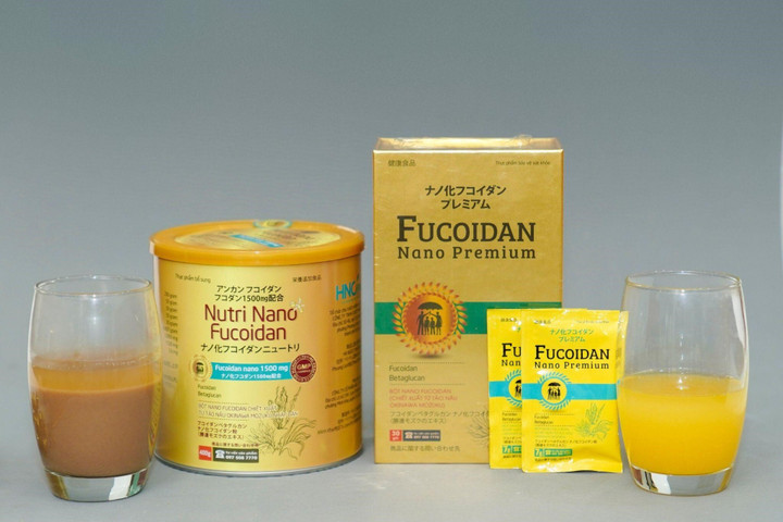 Bộ giải pháp Nutri Nano Fucoidan và Fucoidan Nano Premium là 2 sản phẩm ứng dụng Fucoidan Nano hàm lượng cao.