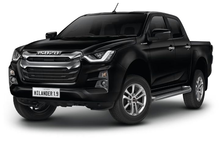 Isuzu D-Max 2022 Hi-Lander 1.9L 4x2 AT bản cao cấp là một mẫu xe bán tải được thiết kế trẻ trung và đẹp mắt. (Ảnh: ISUZU Việt Hải)