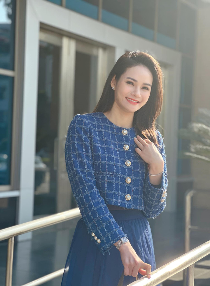 MC Thu Hương luôn trẻ trung.