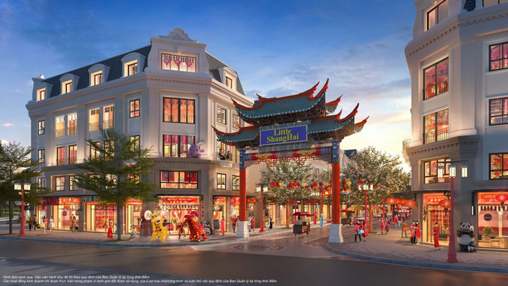 Khu phố đi bộ Little Shanghai sầm uất, nhộn nhịp suốt 24/7.