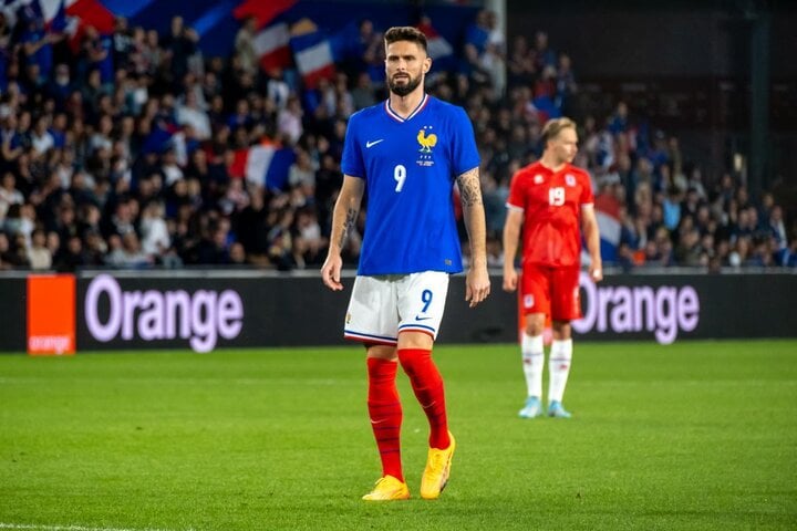 EURO 2024 là giải đấu cuối cùng của Olivier Giroud trong màu áo đội tuyển.