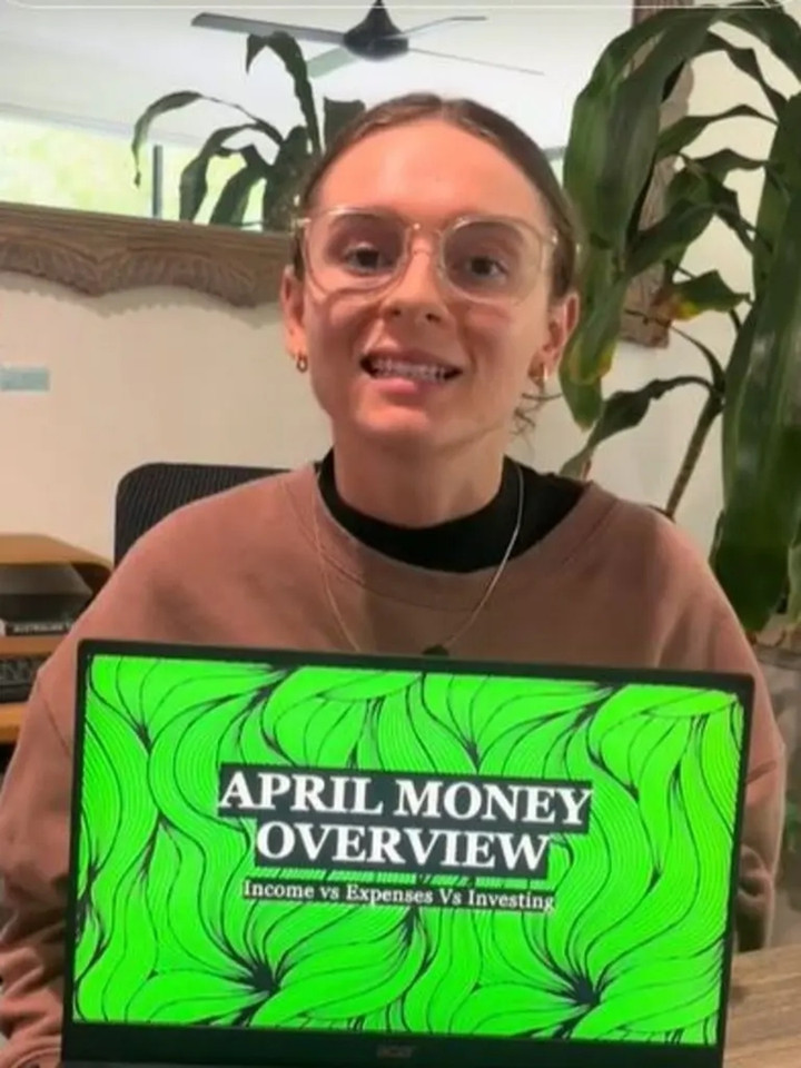 Violet chia sẻ thành công câu chuyện của mình trên tài khoản TikTok. (Ảnh: TikTok/@organisemymoneyy)