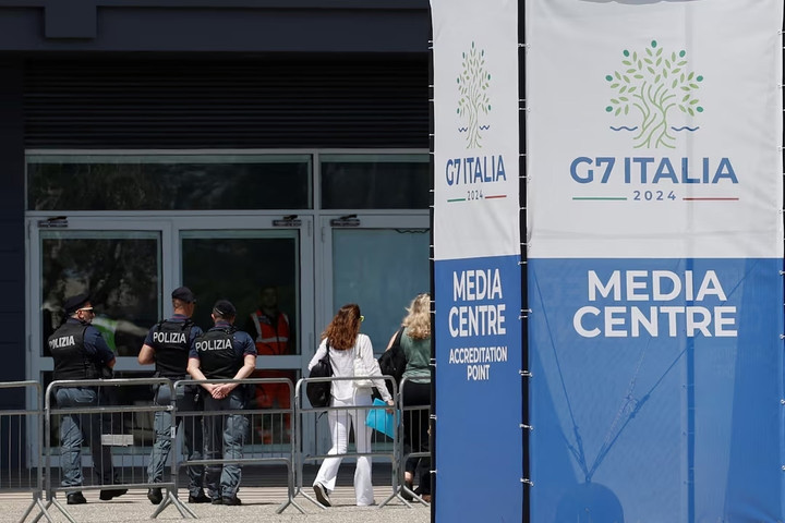 Hội nghị thượng đỉnh G7 diễn ra ở Italia sẽ bàn cách sử dụng tài sản bị phong tỏa của Nga. (Ảnh: Reuters)