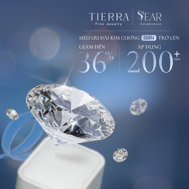 Chào đón sinh nhật với khuyến mãi hấp dẫn từ Tierra Diamond - 2