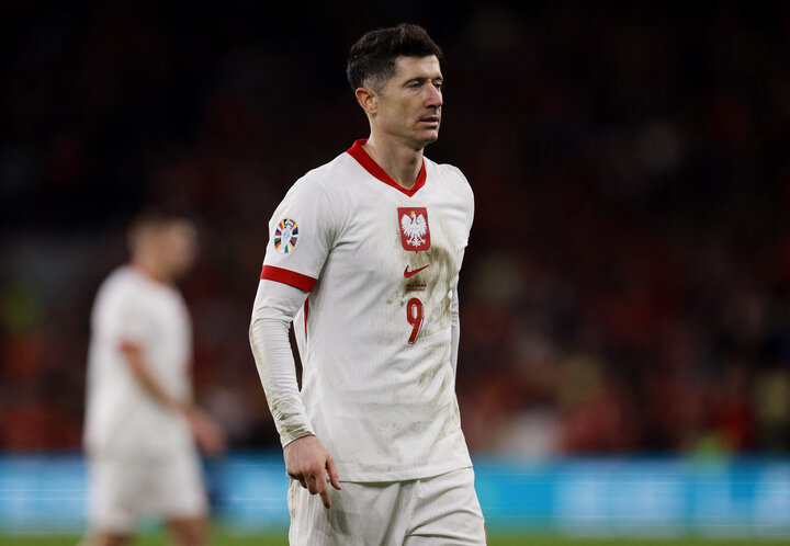 Robert Lewandowski cùng Ba Lan nằm ở bảng đấu khó với Pháp, Hà Lan và Áo.