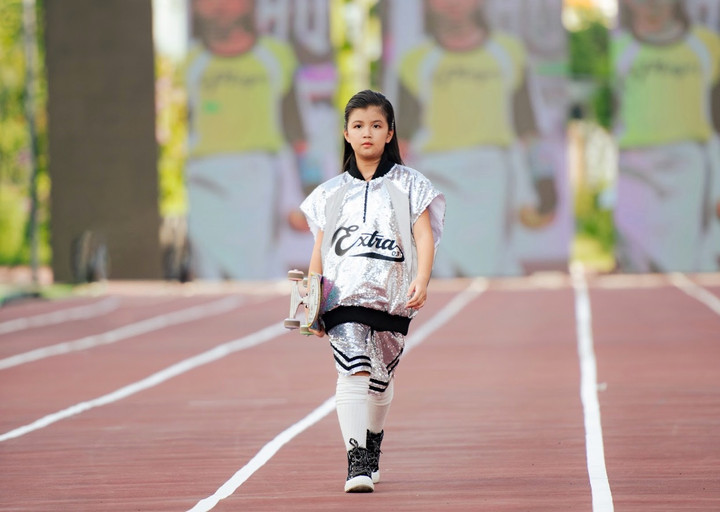 Mẫu nhí Minnie Cindy.