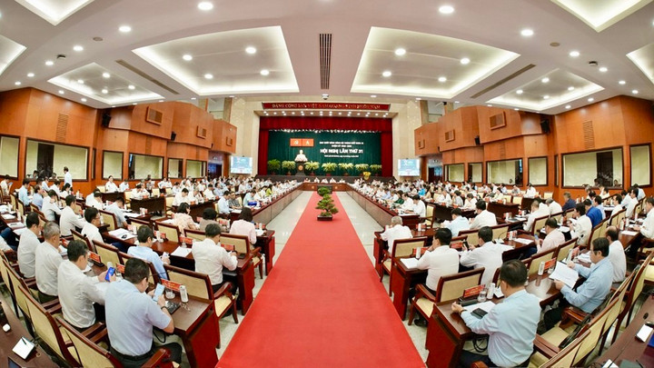 Toàn cảnh hội nghị. (Ảnh: Hoàng Hùng)