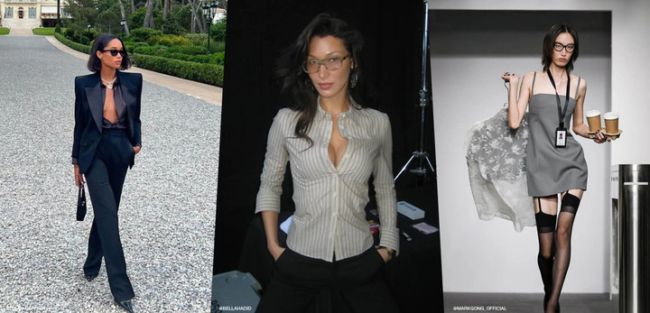 Office Siren, xu hướng ăn mặc chiếm sóng mạng xã hội. (Ảnh: Style Magazines)