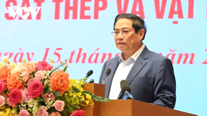 Thủ tướng Phạm Minh Chính phát biểu tại hội nghị.