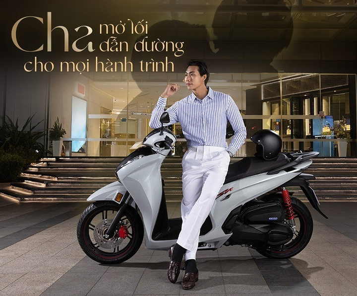 Honda Sh 350i phiên bản cao cấp. (Ảnh: Honda)