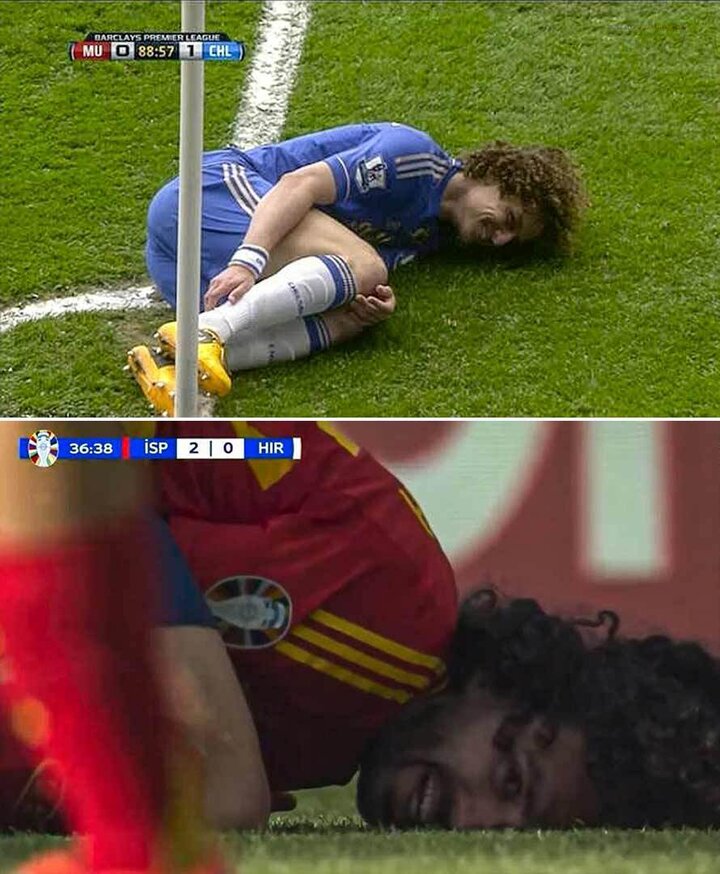 Cầu thủ Tây Ban Nha lăn ra sân ăn vạ, cười trơ trẽn- Ảnh 2.