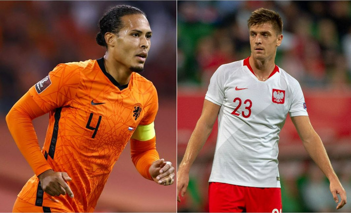 Đội tuyển Hà Lan chạm trán Ba Lan ở lượt trận đầu tiên của vòng bảng.
