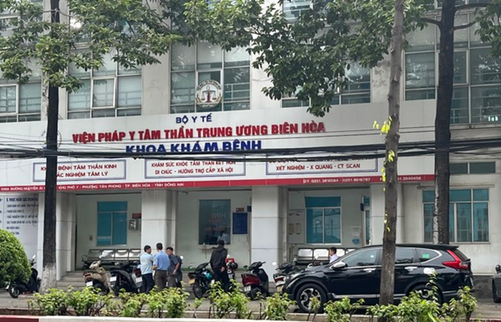 Viện Pháp y tâm thần Trung ương Biên Hòa.