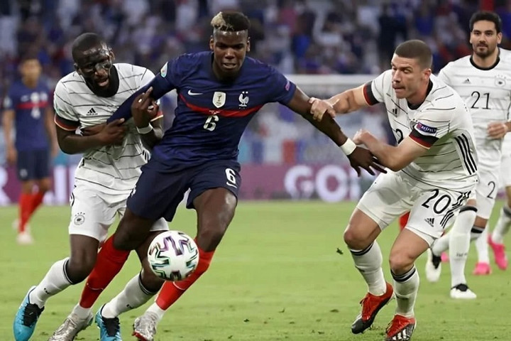 Áo chạm trán Pháp tại Euro 2024.