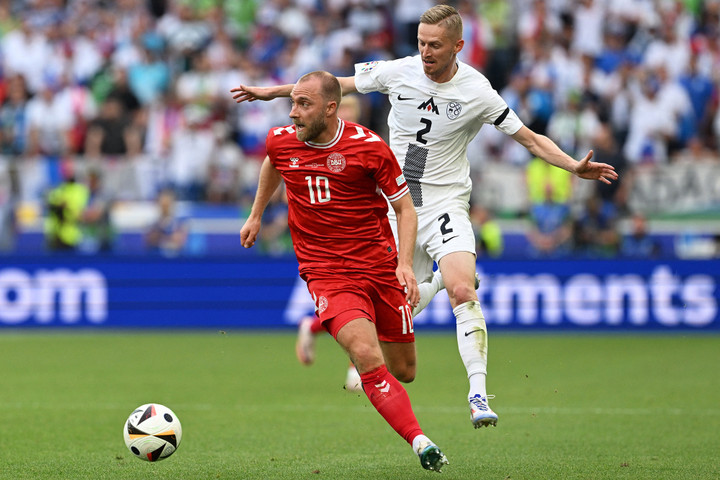 Eriksen vẫn là nhân tố nổi bật trong lối chơi của Đan Mạch. (Ảnh: Reuters)