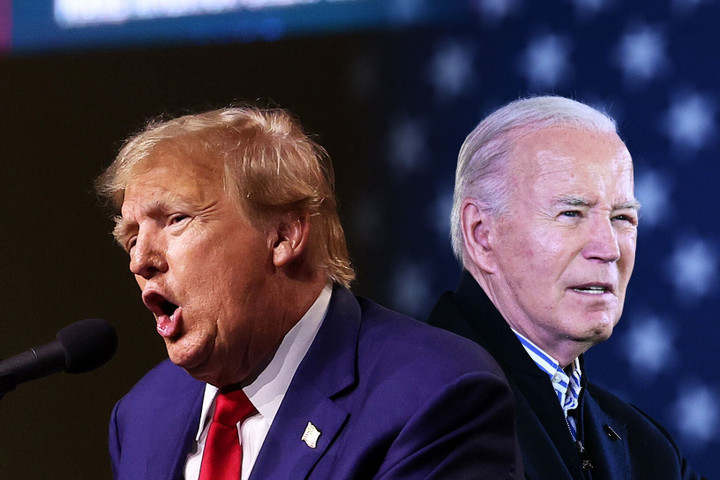 Theo Pew có đến 1/4 cử tri Mỹ tham gia khảo sát đều không hài lòng trước hai ứng viên Tổng thống Donald Trump và Joe Biden. (Ảnh: Politico)