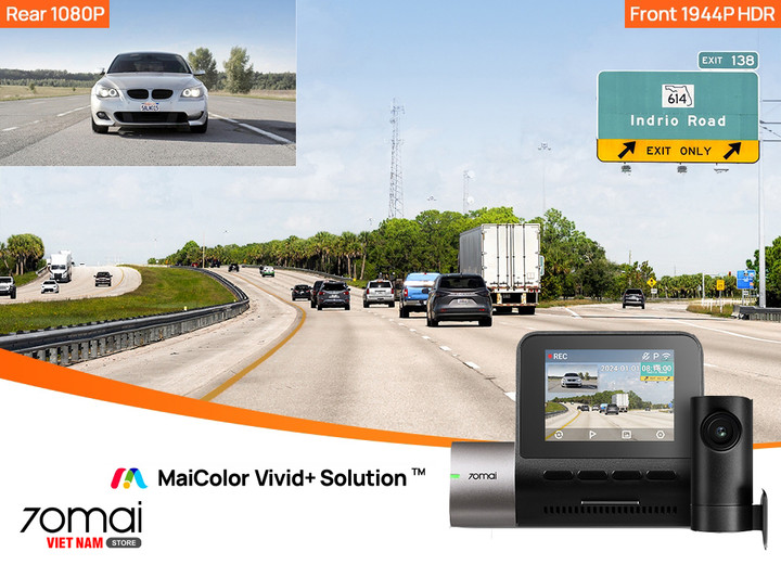 70mai trình làng camera hành trình A510 4G thế hệ mới tại EMMA Việt Nam 2024 - 2