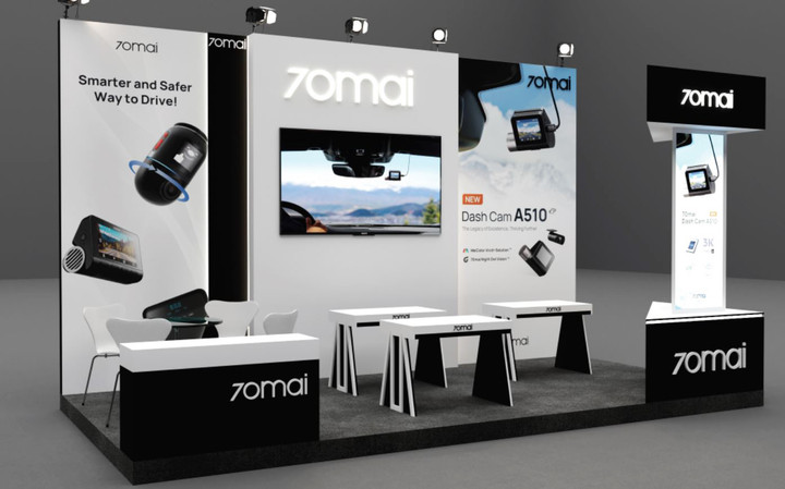 70mai trình làng camera hành trình A510 4G thế hệ mới tại EMMA Việt Nam 2024 - 5