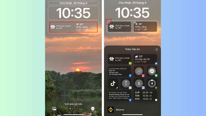 Cách xóa widget trên màn hình khóa iPhone - 4