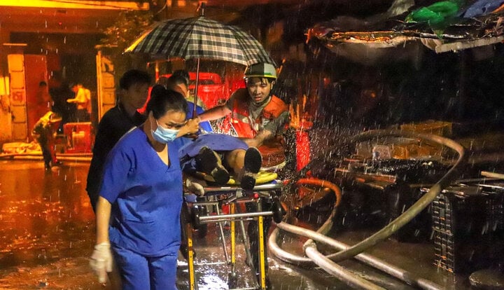 Vụ cháy chung cư mini ở Khương Hạ (quận Cầu Giấy) hồi tháng 9/2023 khiến 56 người thiệt mạng.