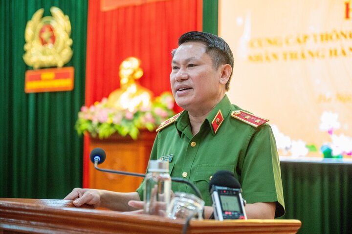 Trung tướng Nguyễn Văn Viện, Cục trưởng C04 thông tin về loại ma túy cực độc Fentanyl.