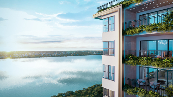 Seaview Residences có tầm view đắt giá bậc nhất Nghệ An.