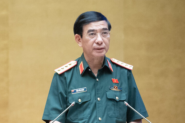 Bộ trưởng Quốc phòng Phan Văn Giang. (Ảnh: quochoi.vn)