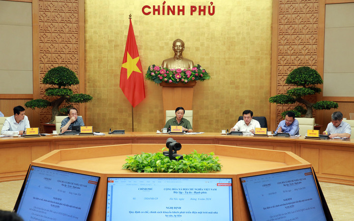 Toàn cảnh cuộc họp. (Ảnh: VGP)