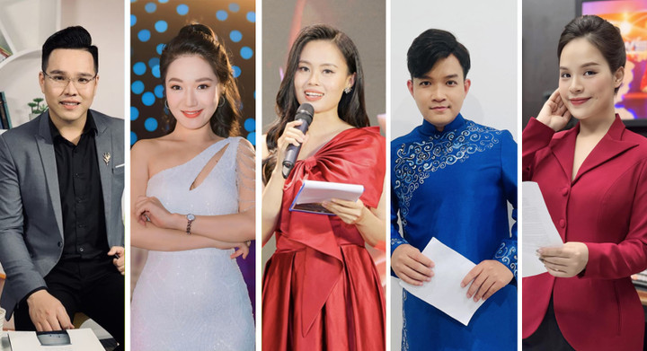 Những gương mặt MC nổi tiếng được nhiều khán giả truyền hình yêu mến.