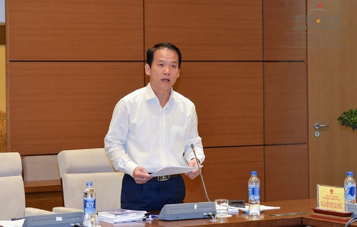 Chủ nhiệm Ủy ban Pháp luật Quốc hội Hoàng Thanh Tùng.