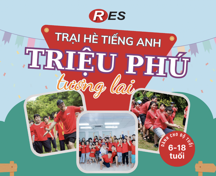Trại hè tiếng Anh 'Triệu phú tương lai' cùng con nghĩ lớn - mơ cao - 1