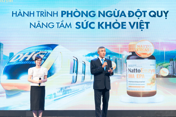Theo ông Toshiyuki Ishii, Tổng Giám đốc Dược Hậu Giang, trong năm 2024, NattoEnzym thực hiện 23 hội thảo dành cho 5.000 nhà thuốc và 20 hội thảo cho hơn 10.000 người tiêu dùng để nâng cao nhận thức dự phòng đột quỵ cho cộng đồng.